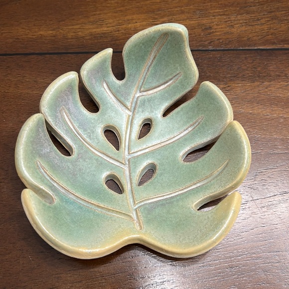 Other - Handmade Fig Leaf Dish